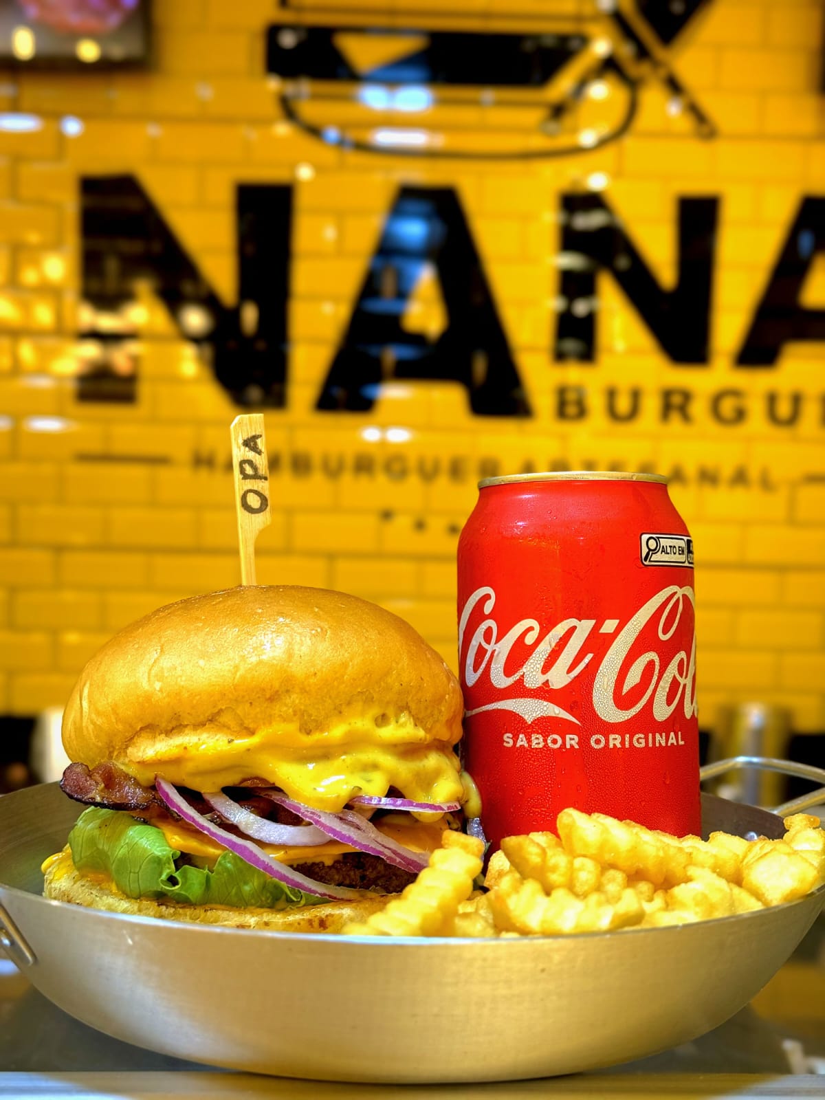COMBO 1 OPA NANA + 1 BEBIDA + BATATA FRITA